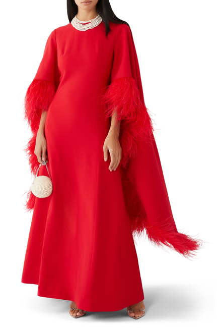 LEIGHTON GOWN:Red :10